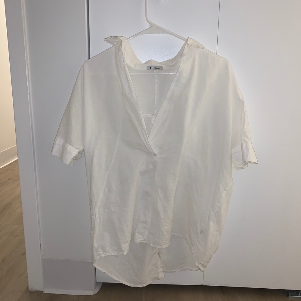 Breezy, loose blouse, 3/4 sleeve